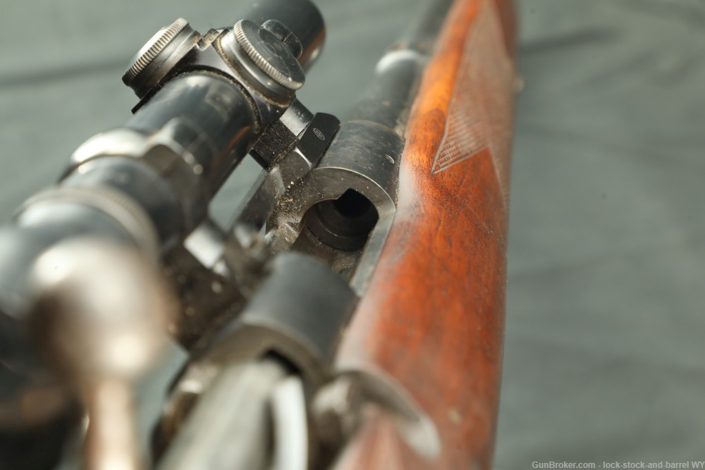 Remington Model 722 22" .222 Rem. Bolt Action Rifle & Scope, 1955 C&R-img-25