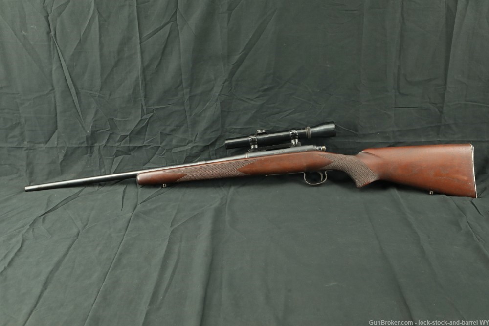 Remington Model 722 22" .222 Rem. Bolt Action Rifle & Scope, 1955 C&R-img-7