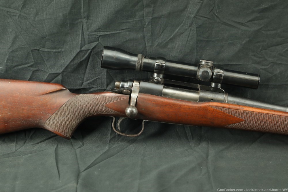 Remington Model 722 22" .222 Rem. Bolt Action Rifle & Scope, 1955 C&R-img-4