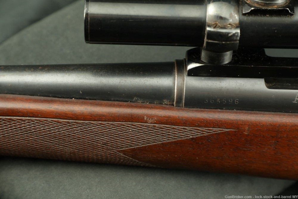 Remington Model 722 22" .222 Rem. Bolt Action Rifle & Scope, 1955 C&R-img-31
