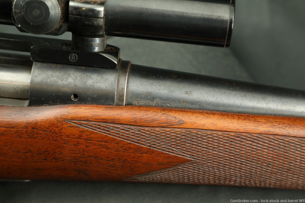 Remington Model 722 22" .222 Rem. Bolt Action Rifle & Scope, 1955 C&R-img-27
