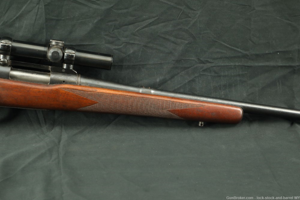 Remington Model 722 22" .222 Rem. Bolt Action Rifle & Scope, 1955 C&R-img-5