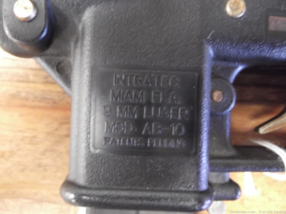 Intratec 9mm Luger Mod AB10. Nice 2 Mags Tag 241-img-8