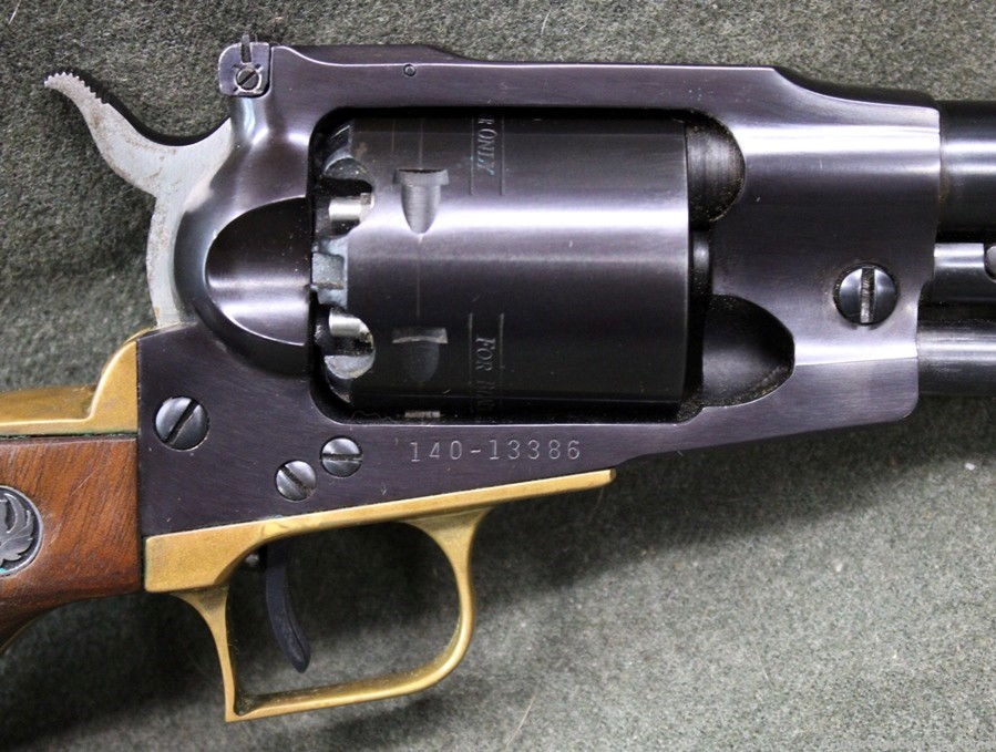 Ruger Old Army .44 Cap & Ball revolver with factory brass frame 1973-img-7
