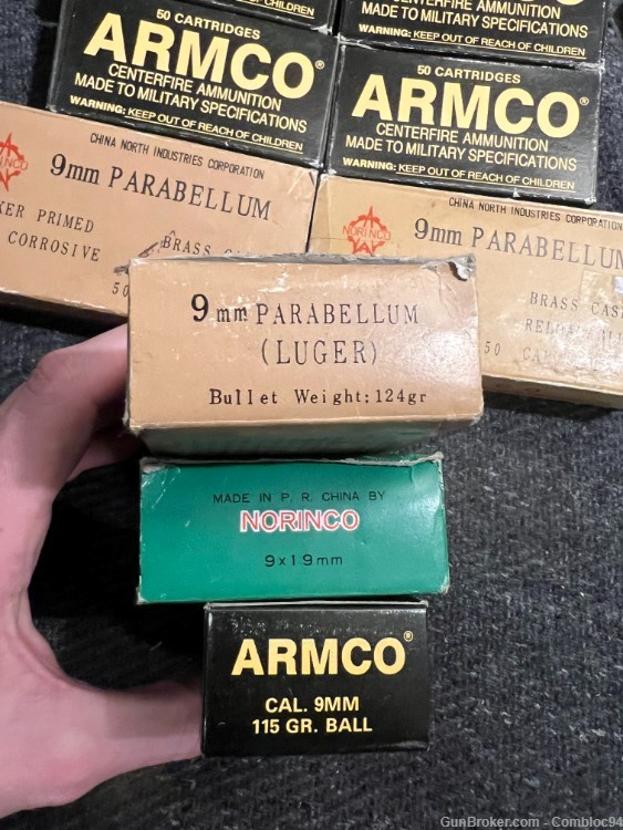 Norinco Chinese Armco 9mm Luger 500 Rounds 9x19-img-1