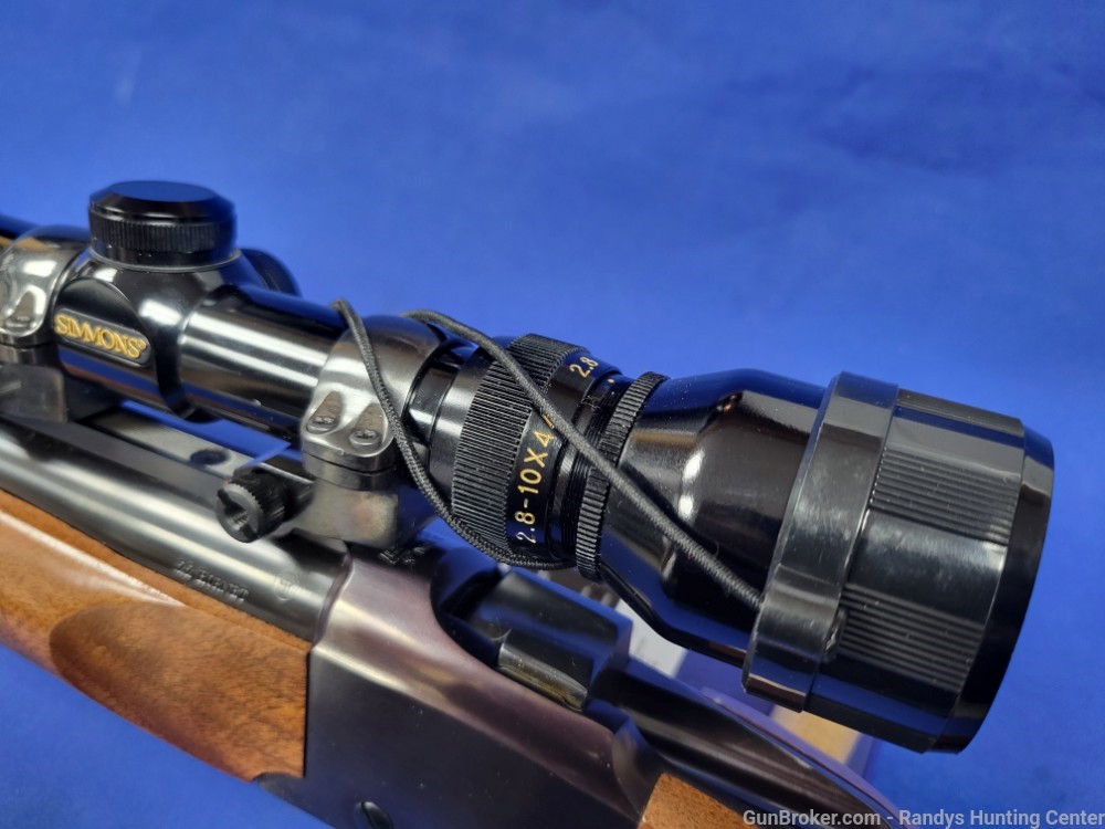 Ruger No. 1 Single Shot Rifle .22 Hornet mfg 1994 w/ Simmons Scope-img-19