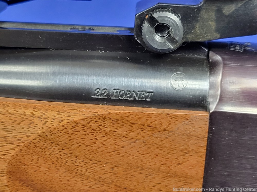 Ruger No. 1 Single Shot Rifle .22 Hornet mfg 1994 w/ Simmons Scope-img-16