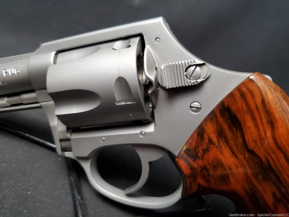Charter Arms Bulldog Pug .44 Special Revolver Wood Grips .44 Spl-img-5