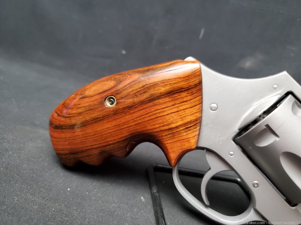 Charter Arms Bulldog Pug .44 Special Revolver Wood Grips .44 Spl-img-1