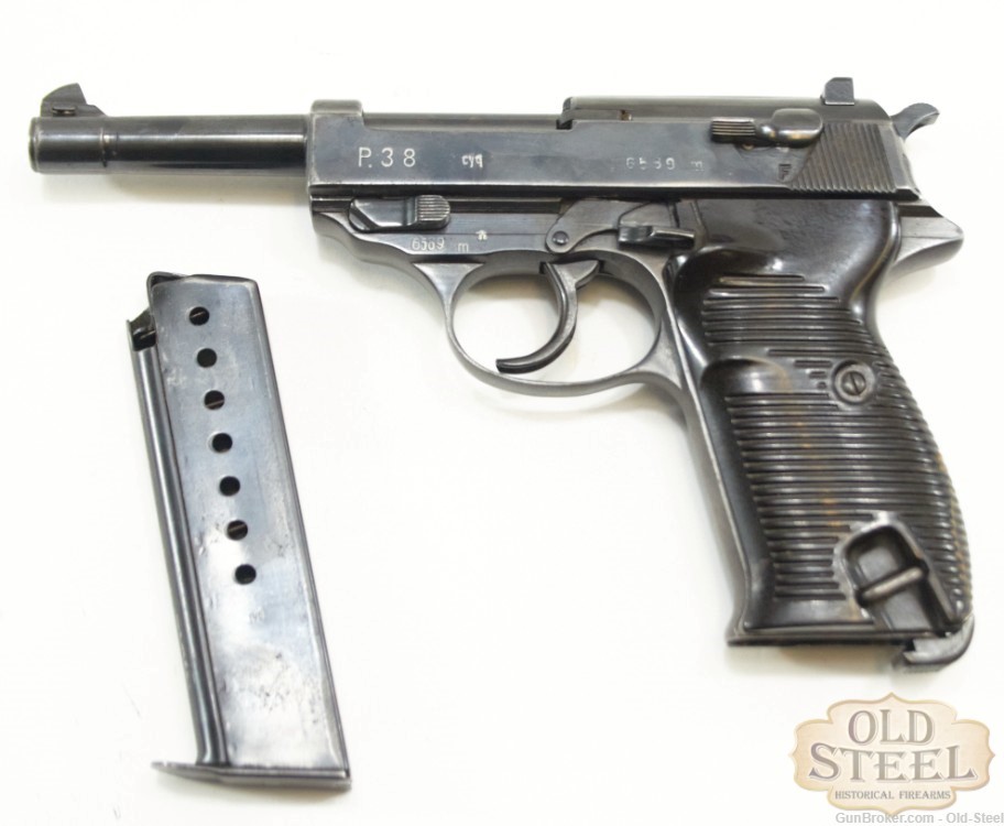 German CYQ Spreewerk Produced P38 9mm All Matching C&R WW2 WWII-img-0