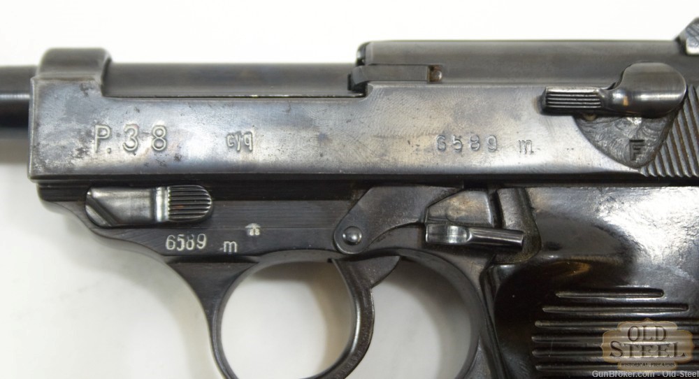 German CYQ Spreewerk Produced P38 9mm All Matching C&R WW2 WWII-img-13