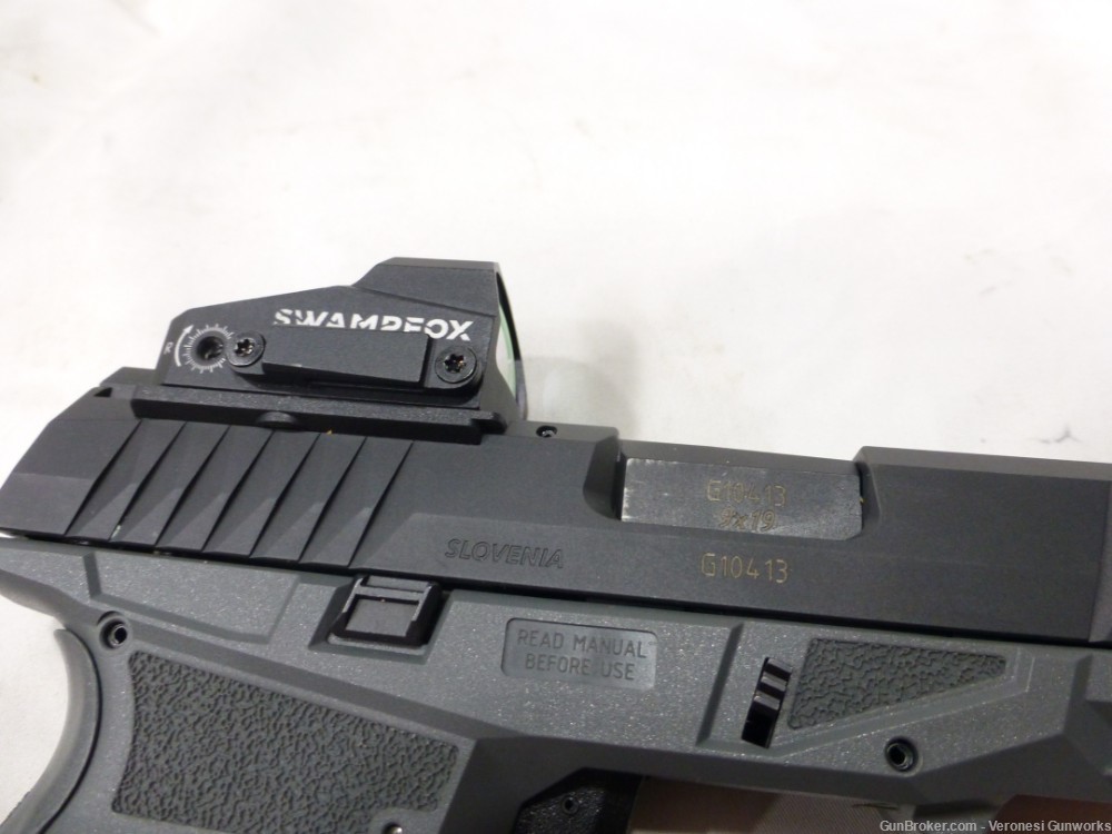Arex Rex Delta 9mm Pistol 4.25" (2) 17 rd Swampfox Sight EXCELLENT -img-2