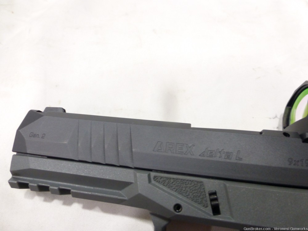 Arex Rex Delta 9mm Pistol 4.25" (2) 17 rd Swampfox Sight EXCELLENT -img-7