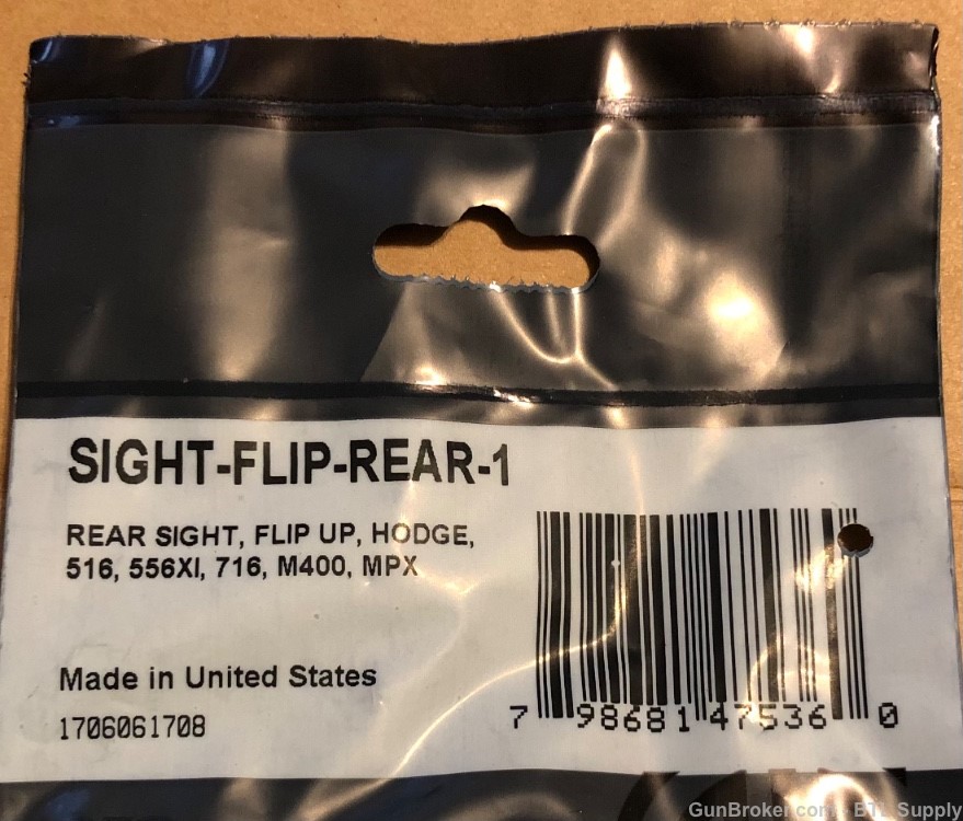 Sig Sauer 516 716 Flip Up Sight REAR AR-15-img-0