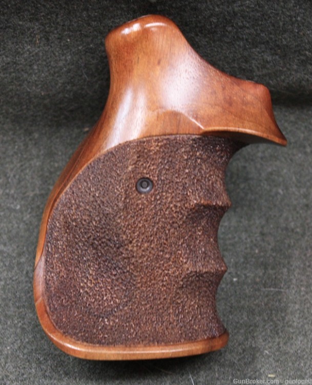 Nill S&W N-Frame Round Butt thumbrest target grips round to square -img-0