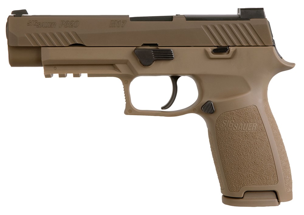 Sig Sauer P320 M17 Full Size Frame 9mm Luger 10+1, 4.70 Black Carbon Steel -img-0
