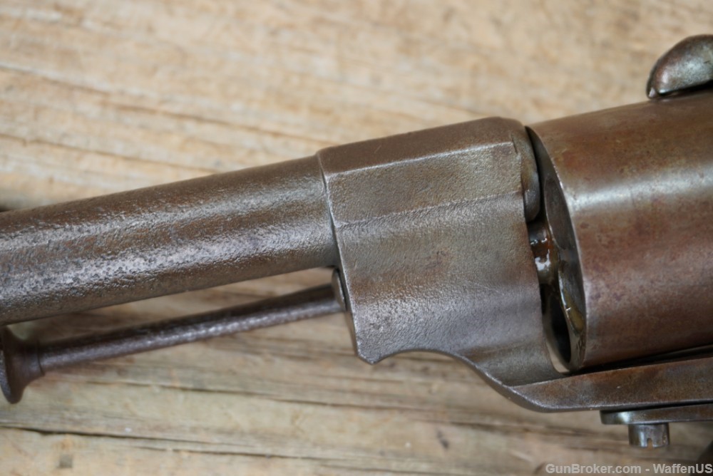 Civil War Lefaucheaux 12mm Pinfire revolver French Mle 1854 1860s-img-15