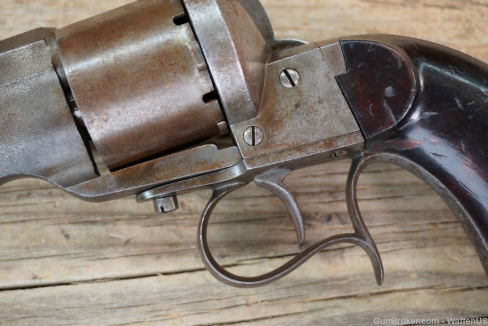 Civil War Lefaucheaux 12mm Pinfire revolver French Mle 1854 1860s-img-13