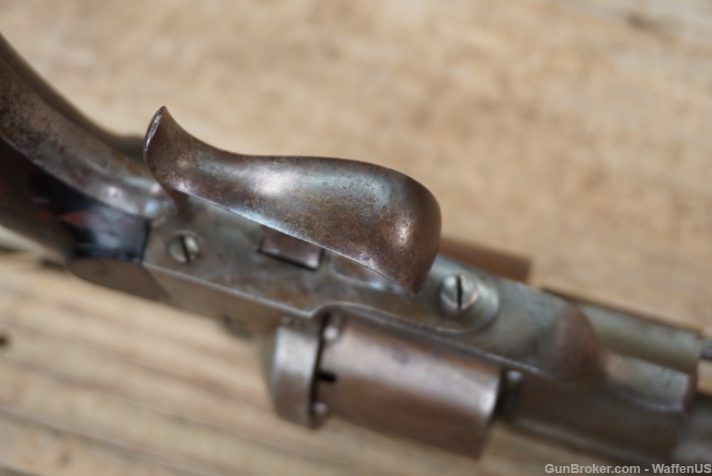 Civil War Lefaucheaux 12mm Pinfire revolver French Mle 1854 1860s-img-28