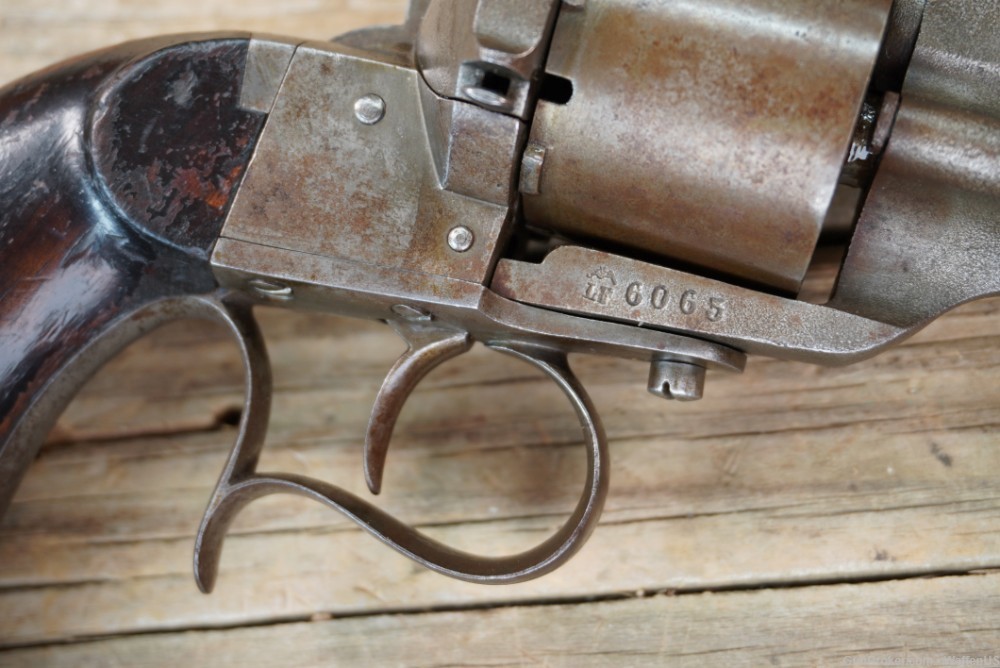 Civil War Lefaucheaux 12mm Pinfire revolver French Mle 1854 1860s-img-4