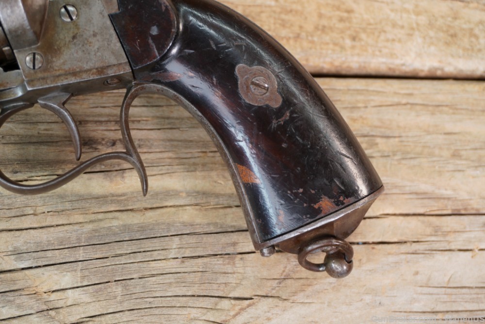 Civil War Lefaucheaux 12mm Pinfire revolver French Mle 1854 1860s-img-10