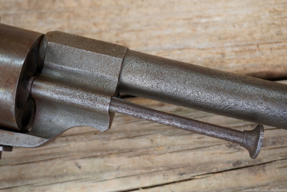 Civil War Lefaucheaux 12mm Pinfire revolver French Mle 1854 1860s-img-6