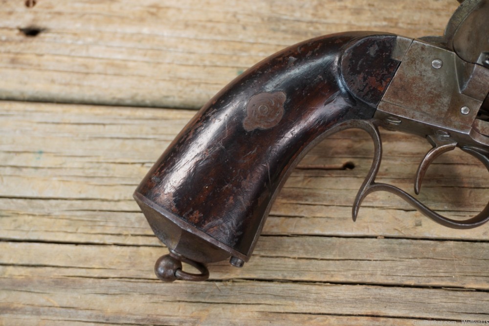 Civil War Lefaucheaux 12mm Pinfire revolver French Mle 1854 1860s-img-1