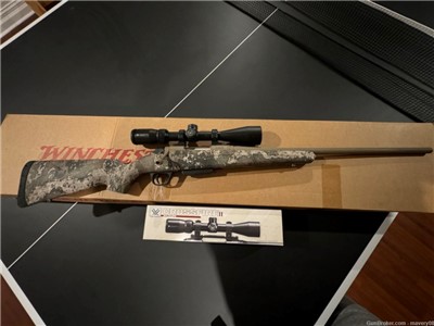 WINCHESTER XPR HUNTER STRATA 6.5 CREEDMOOR WITH SCOPE & AMMO