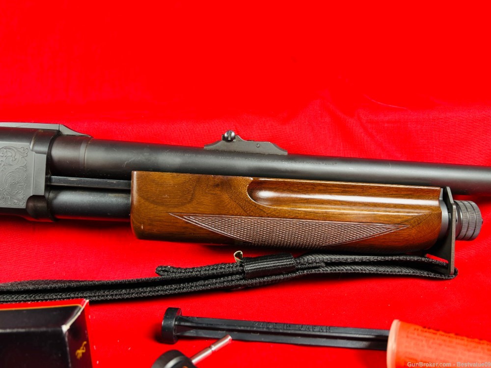 Browning BPS 12Ga Pump Bottom Eject Walnut Stock Shotgun Game Gun 20.5" -img-8
