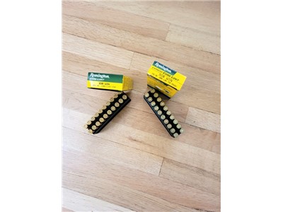 Two boxes of Remington Core-lokt .308 ammo