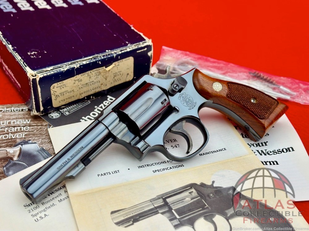 Pristine 1983 Smith & Wesson 547 "Military & Police" 9mm 4" Heavy Barrel-img-0