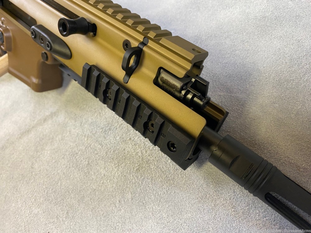 FN AMERICA SCAR 15P VPR 5.56MM 7.5" BBL FDE *NEW* *PENNY AUCTION*-img-2