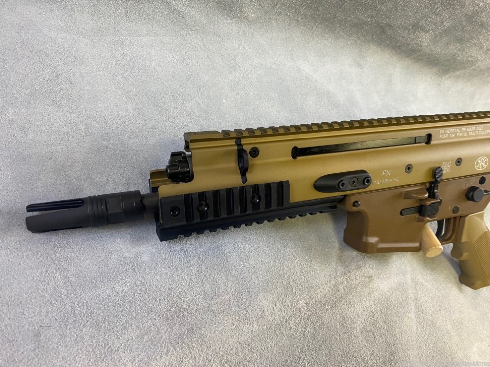 FN AMERICA SCAR 15P VPR 5.56MM 7.5" BBL FDE *NEW* *PENNY AUCTION*-img-3