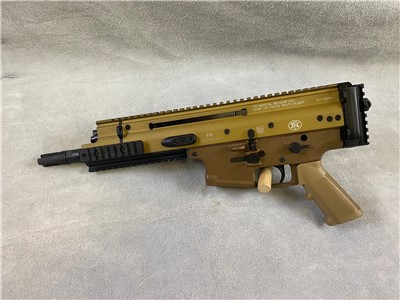 FN AMERICA SCAR 15P VPR 5.56MM 7.5" BBL FDE *NEW* *PENNY AUCTION*