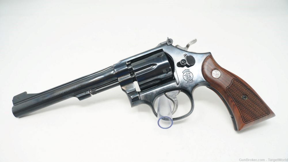 SMITH & WESSON MODEL 17 CLASSIC .22 LR 6" BLUED 6 ROUNDS (SW150477)-img-0