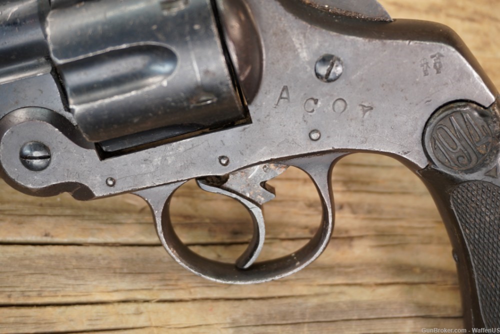 Australian .455 WW1 DA S&W Frontier revolver 1914 WW1 Spanish C&R -img-5