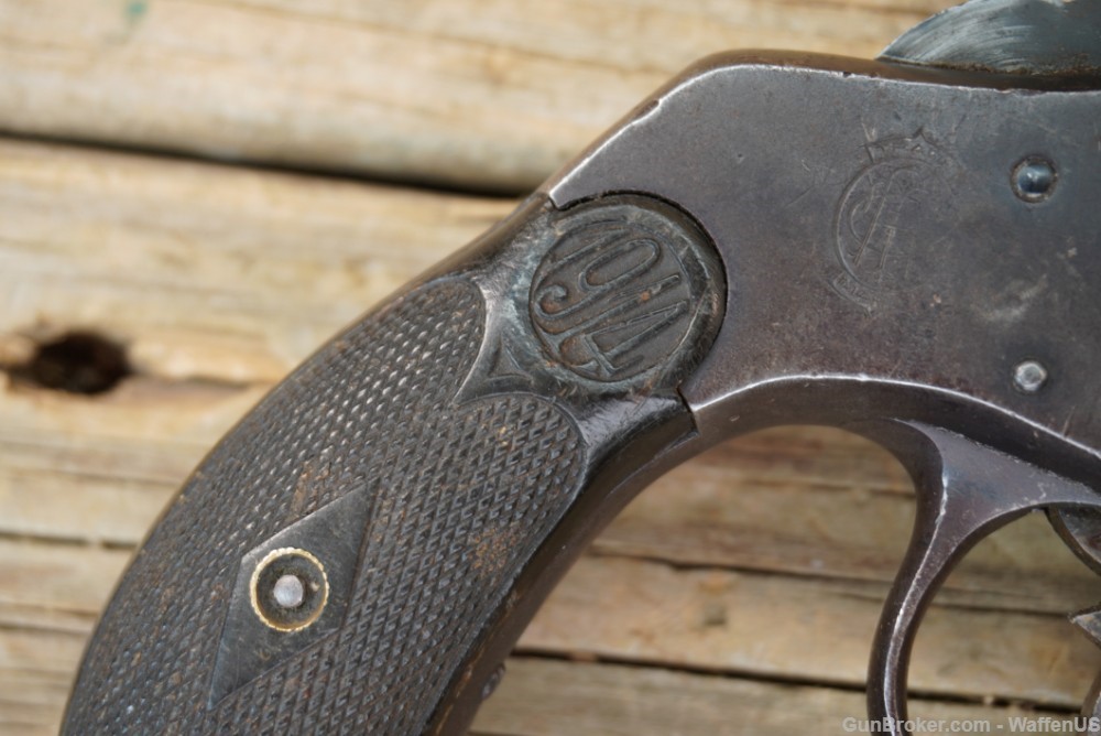 Australian .455 WW1 DA S&W Frontier revolver 1914 WW1 Spanish C&R -img-11