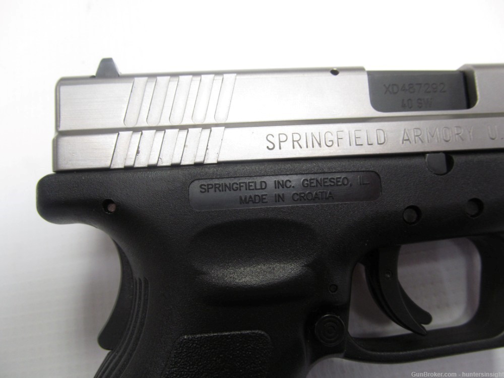 Springfield XD40 Subcompact Bitone 40 S&W With 7 Mags-img-6