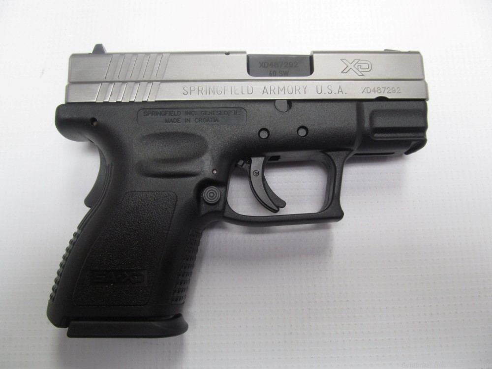 Springfield XD40 Subcompact Bitone 40 S&W With 7 Mags-img-1