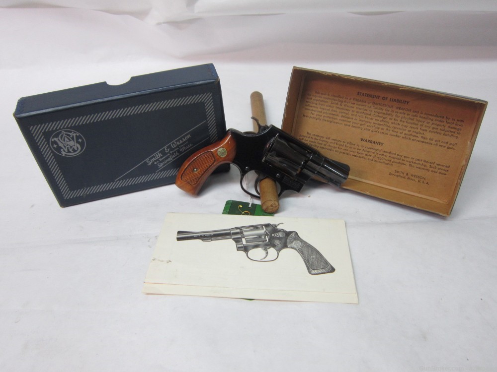Smith & Wesson Model 32-1 in .38 S&W, Almost New, w/Box & Paper Work-img-0