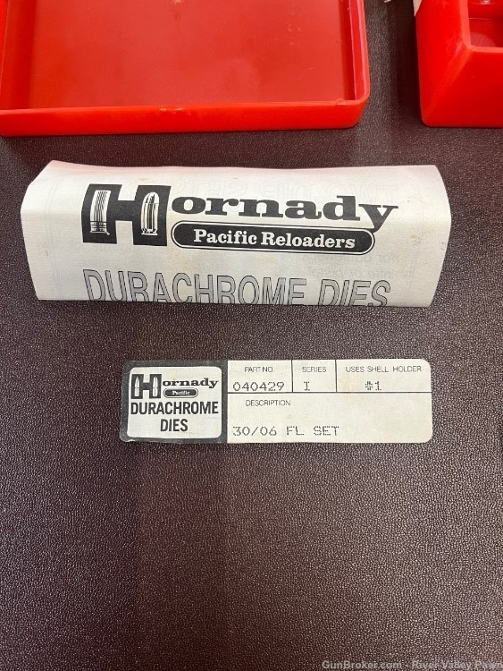 Hornady Durachrome 30/06 FL Die Set no. 040429 series I-img-2