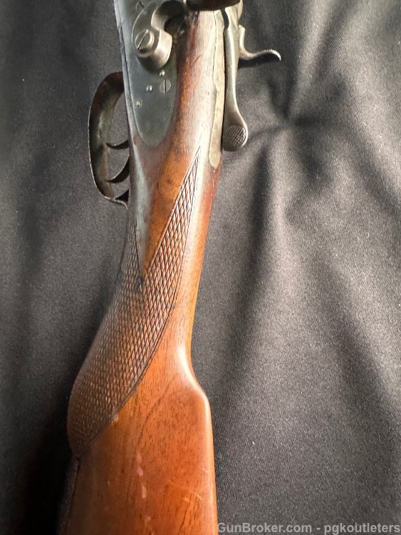 L.C. Smith Quality F Double Hammer Shotgun 12ga 30"-img-7