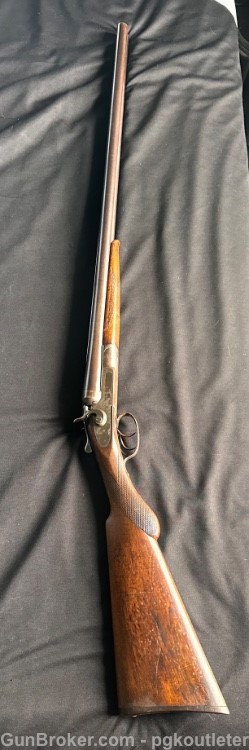 L.C. Smith Quality F Double Hammer Shotgun 12ga 30"-img-0