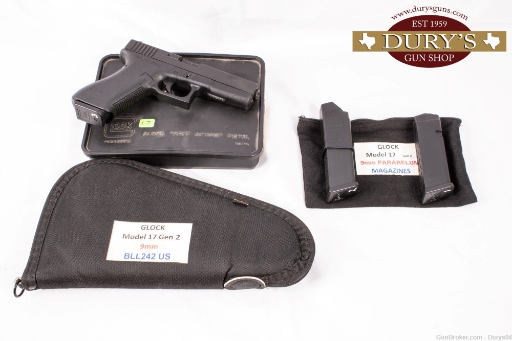 Glock 17 Gen 2 9MM Durys # 17972-img-0