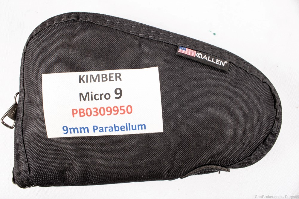 Kimber Micro 9 9MM Durys # 17977-img-2