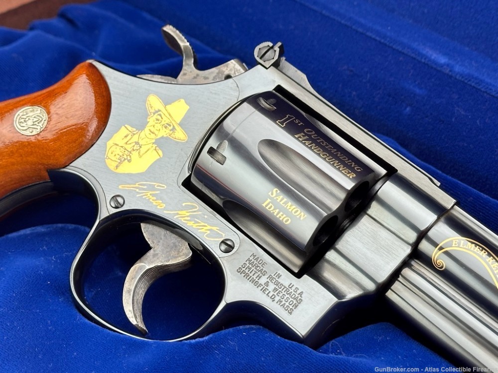 1984 Smith & Wesson 29-3 Blue 4" 44 Magnum |*FACTORY GOLD ENGRAVED*| NIB!-img-3