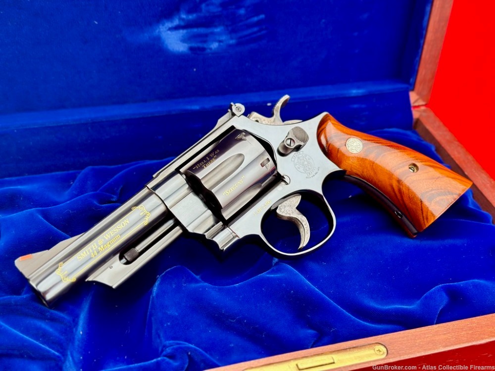 1984 Smith & Wesson 29-3 Blue 4" 44 Magnum |*FACTORY GOLD ENGRAVED*| NIB!-img-5