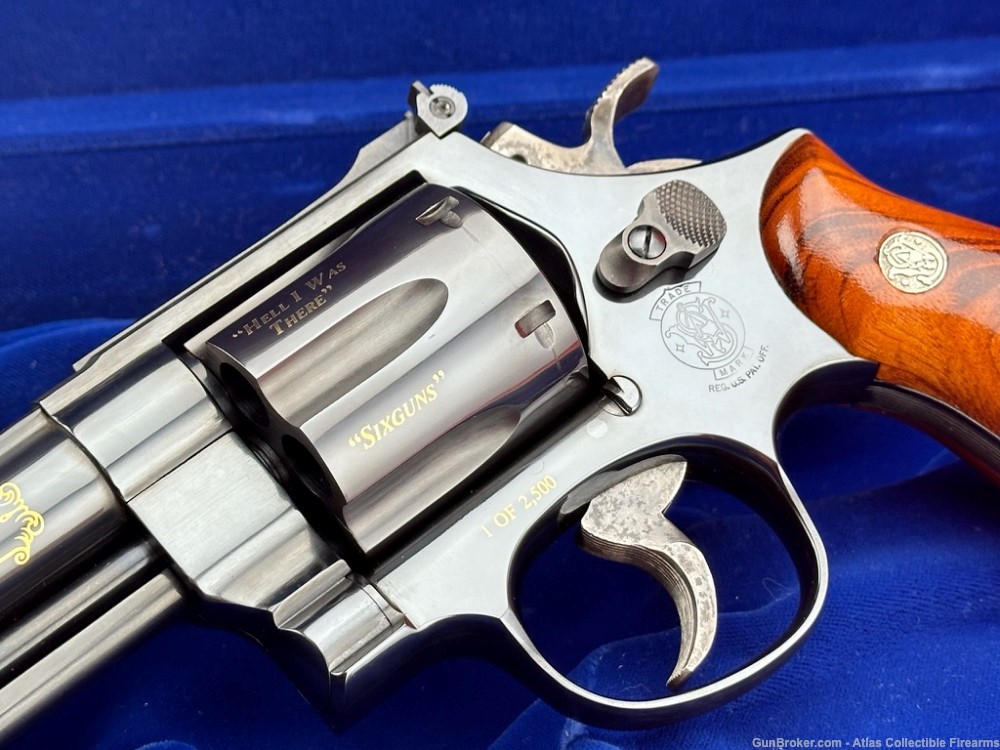 1984 Smith & Wesson 29-3 Blue 4" 44 Magnum |*FACTORY GOLD ENGRAVED*| NIB!-img-7