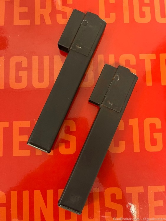Rare Olympic Arms AR15 9mm Sten magazines AR-15 9 mm conversion mags (2) -img-0