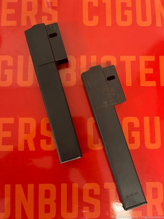 Rare Olympic Arms AR15 9mm Sten magazines AR-15 9 mm conversion mags (2) -img-1